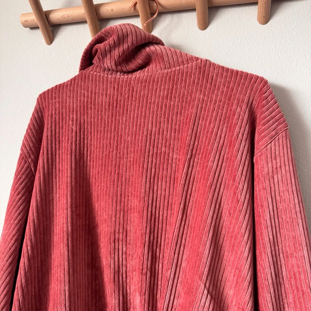 Free People Serena Ribbed Pink Pullover - Picture 10 of 11